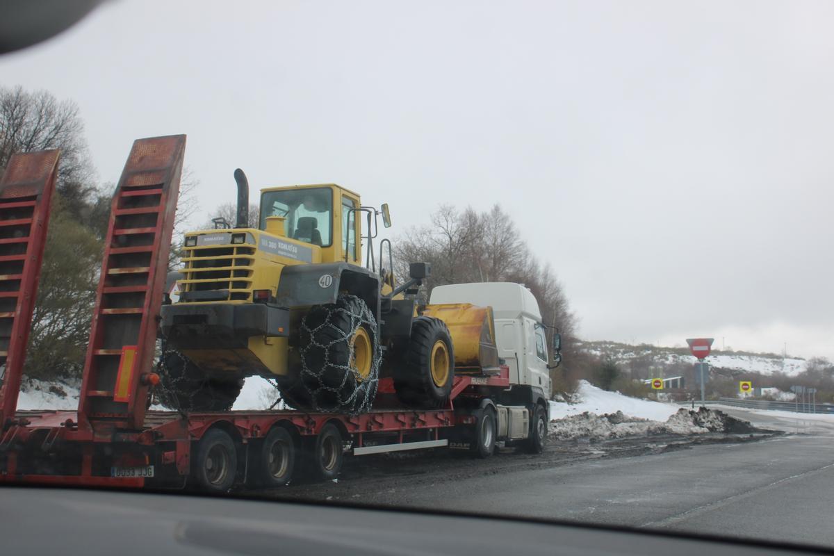 La nieve vuelve a conquistar Sanabria.