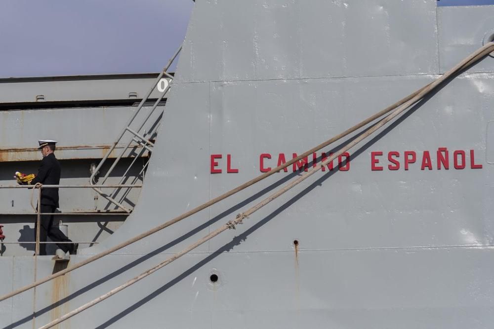 La Armada da de baja el buque El Camino Español