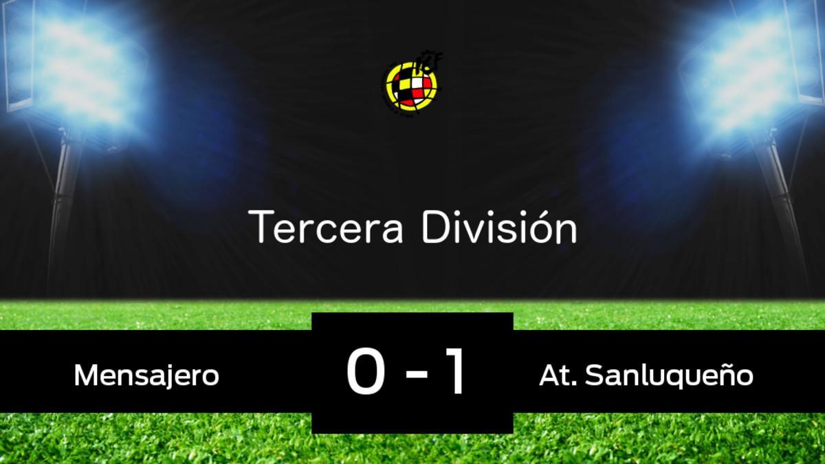 El Sanluqueño vence en Silvestre Carrillo (0-1)