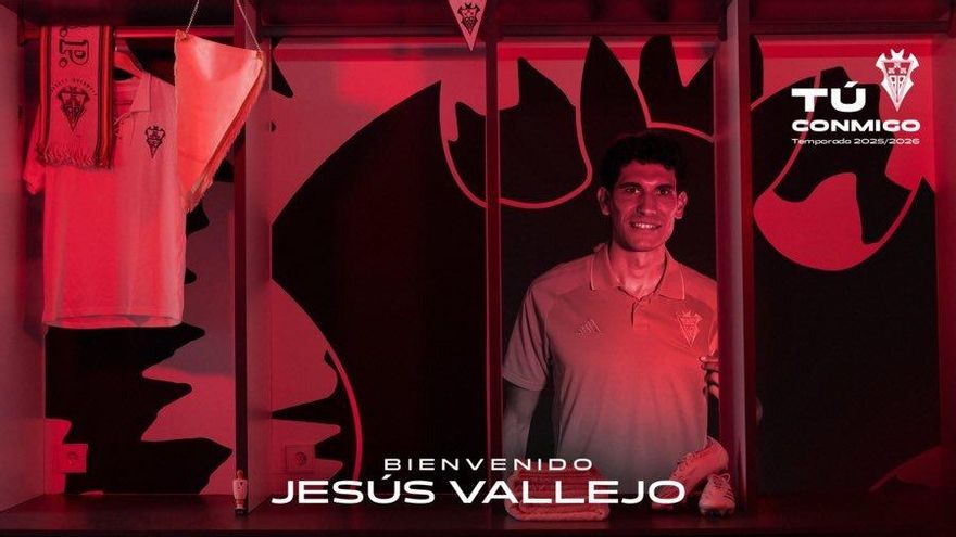 Jesús Vallejo ya es jugador del Albacete: así ha sido el original anuncio de su fichaje