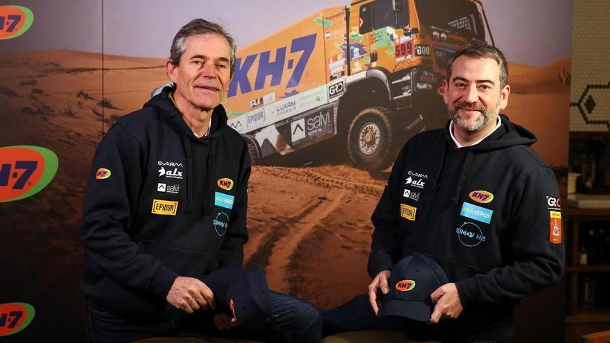 El camión de hidrógeno que desafía a las dunas y a la FIA: &quot;Si el Dakar no va en esta dirección, está muerto&quot;