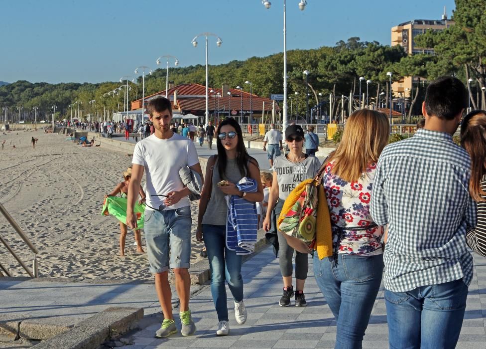 Otoño a 30 grados en las Rías Baixas