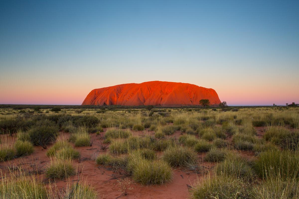Monolito Uluru (Ayers Rock), Australia