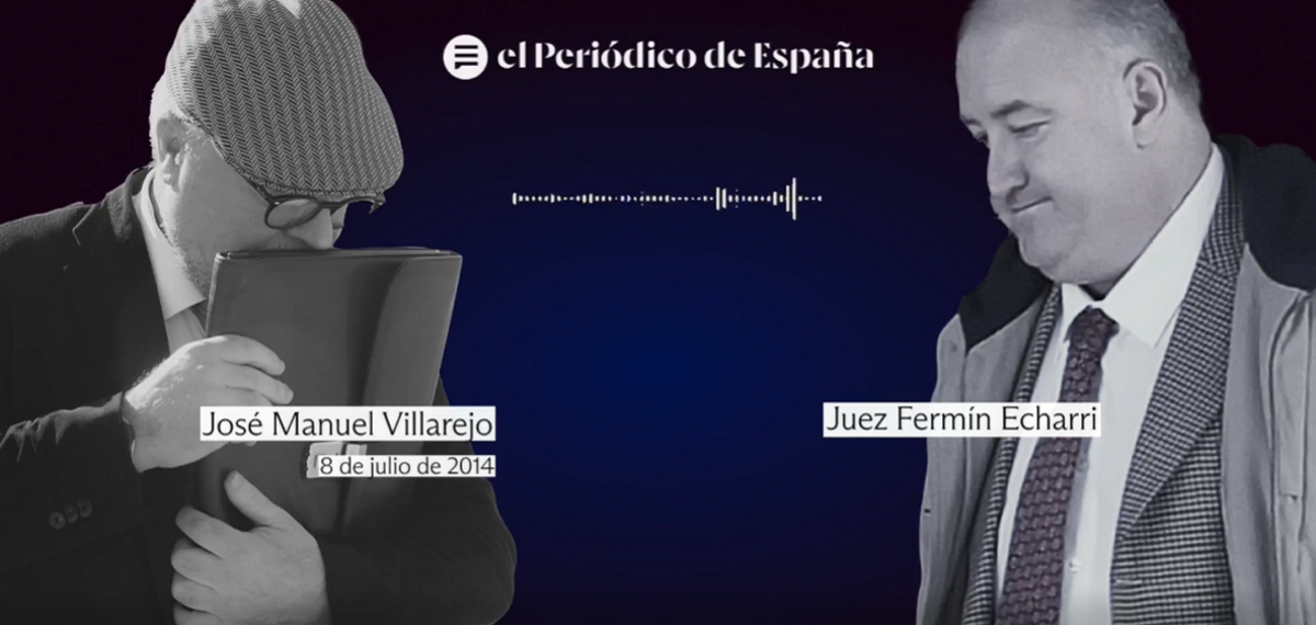 La grabación que muestra las presiones de Villarejo al juez para salvar al amigo del Emérito: Yo ya no puedo hacer nada