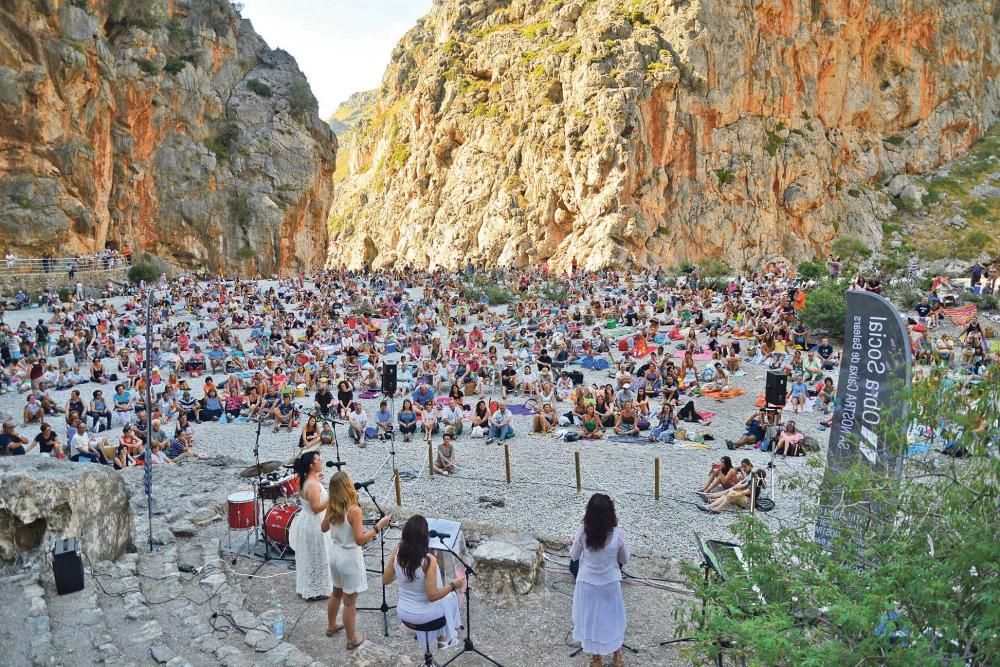 El Torrent de Pareis, en femenino