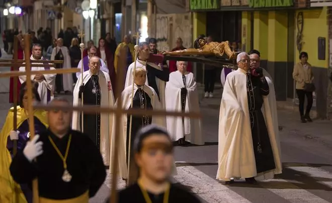 Procesión del Silencio del Port de Sagunt en imágenes
