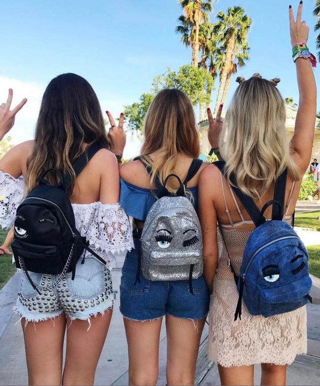Backpack style: Chiara Ferragni