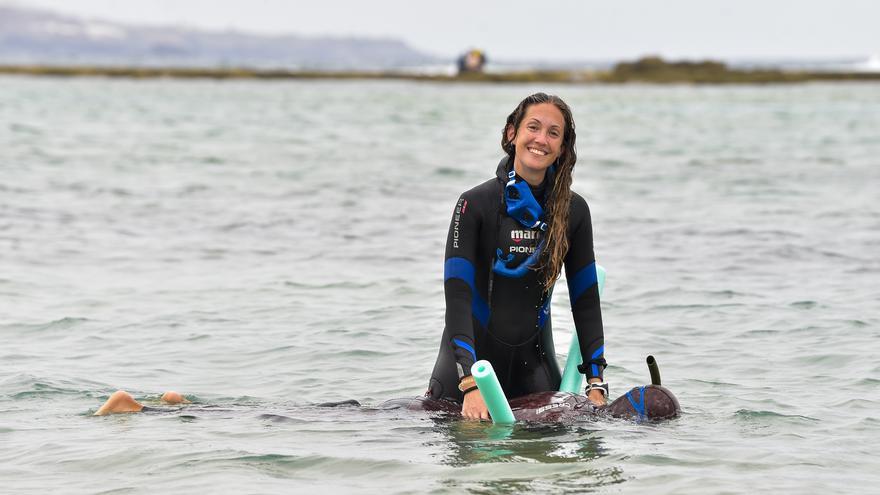 Marina Muñoz, la vida bajo el agua