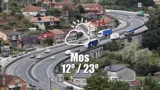 El tiempo en Mos: previsión meteorológica para hoy, jueves 22 de mayo
