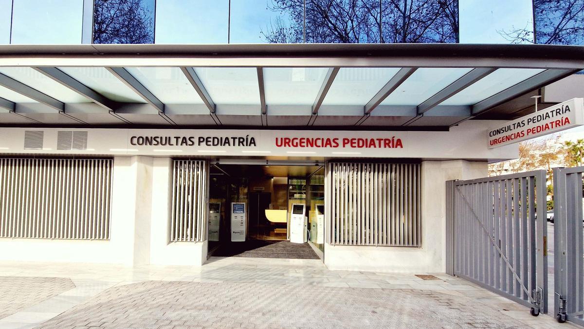 Consultas Externas y Urgencias Pediatría del Hospital Quirónsalud Marbella