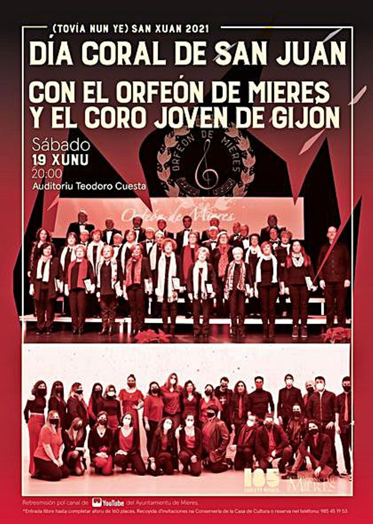 El cartel del concierto.