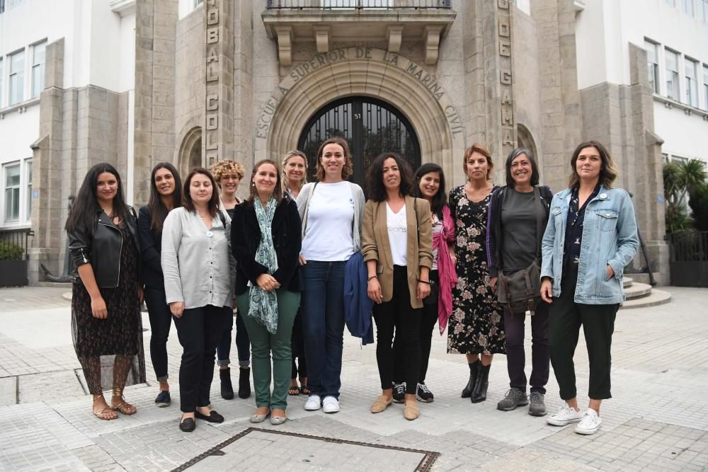 Mujeres que abren brecha en la Marina Mercante