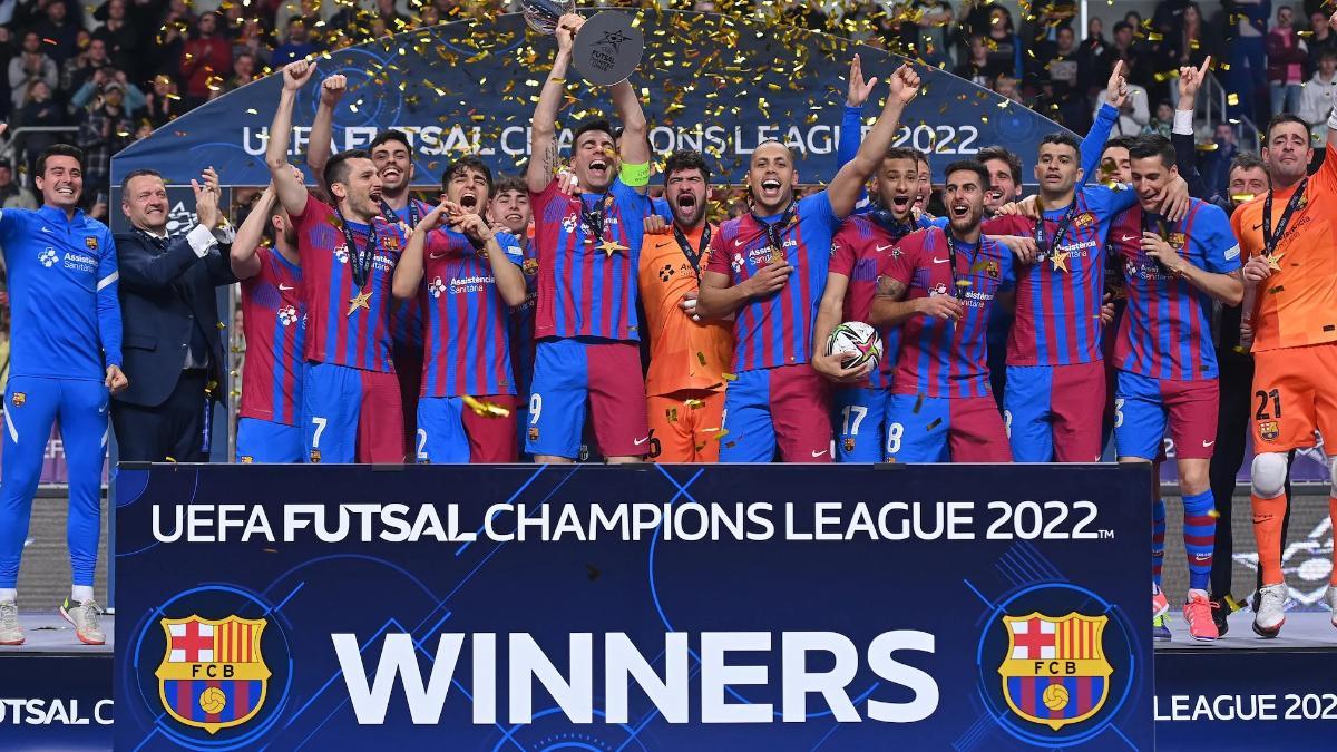 El Barça conquistó en Riga su cuarta Champions