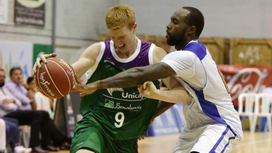 Alberto Díaz, en el encuentro del jueves ante Rice, base del Khimki.