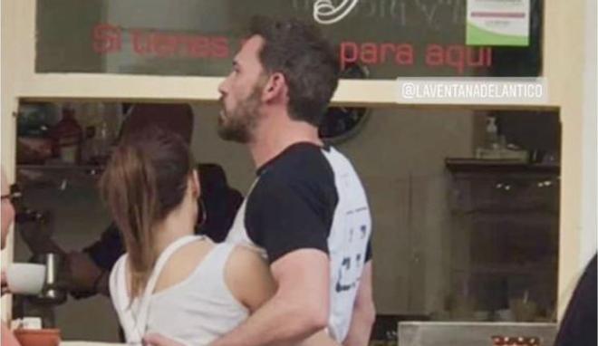 JLO y Ben Affleck por Vegueta