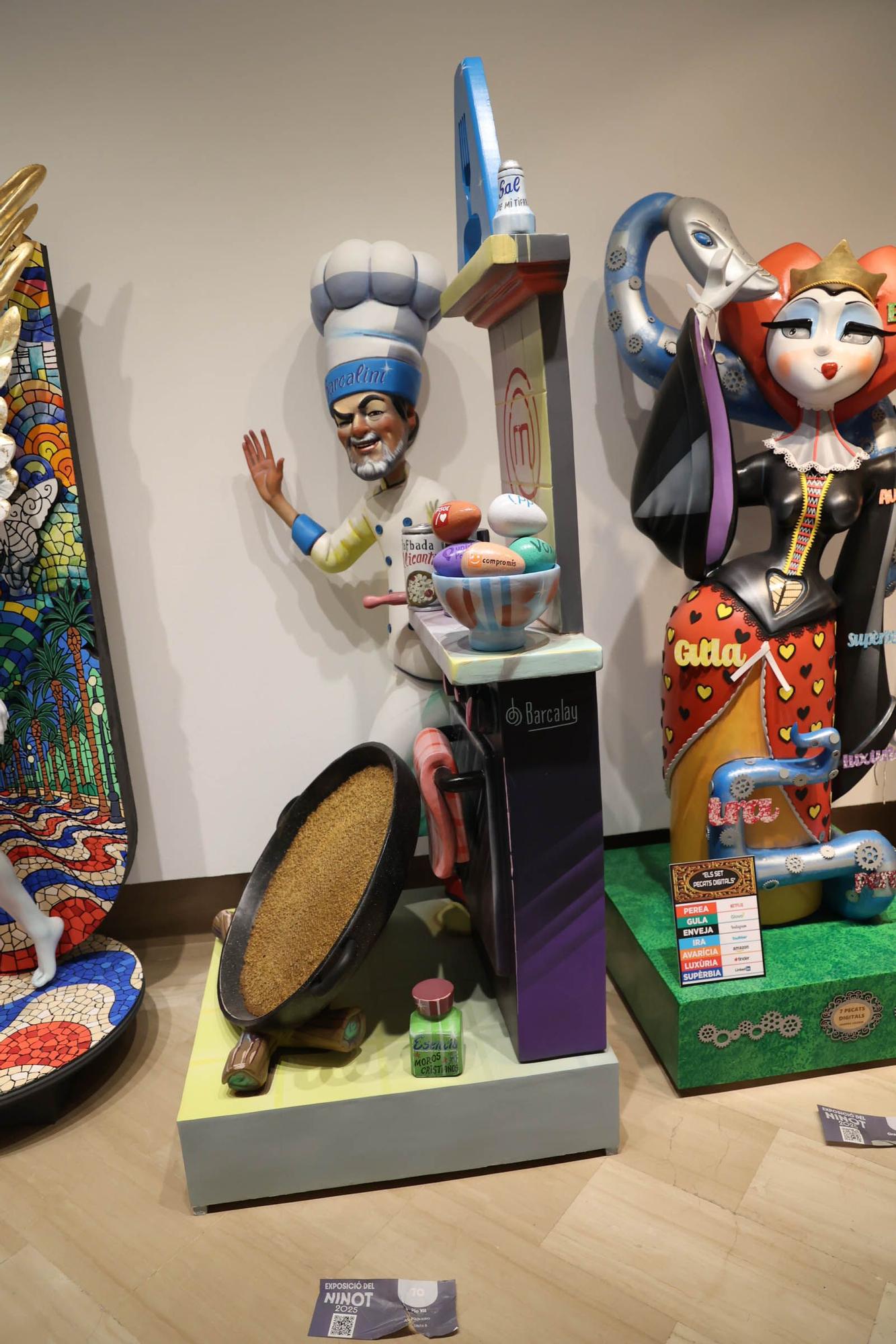 Exposición del Ninot adulto de las hogueras 2025