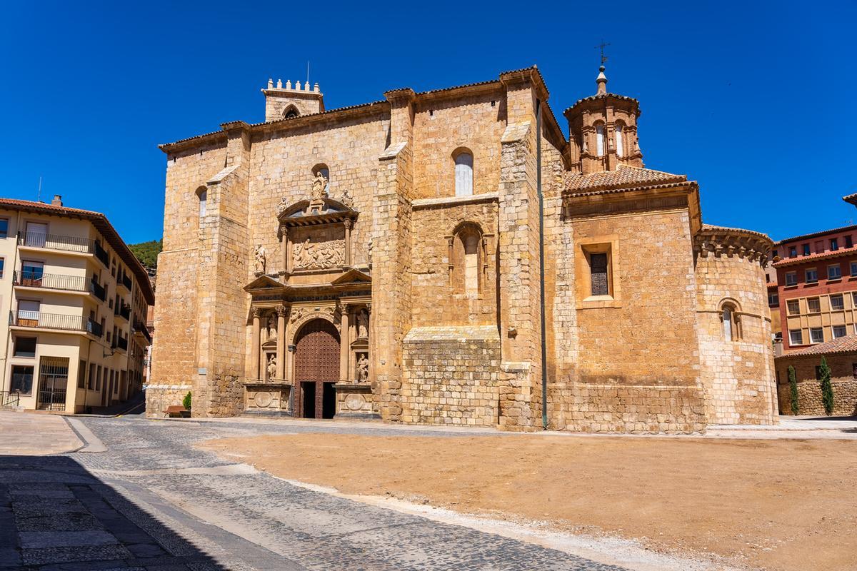 La antigua iglesia de Daroca