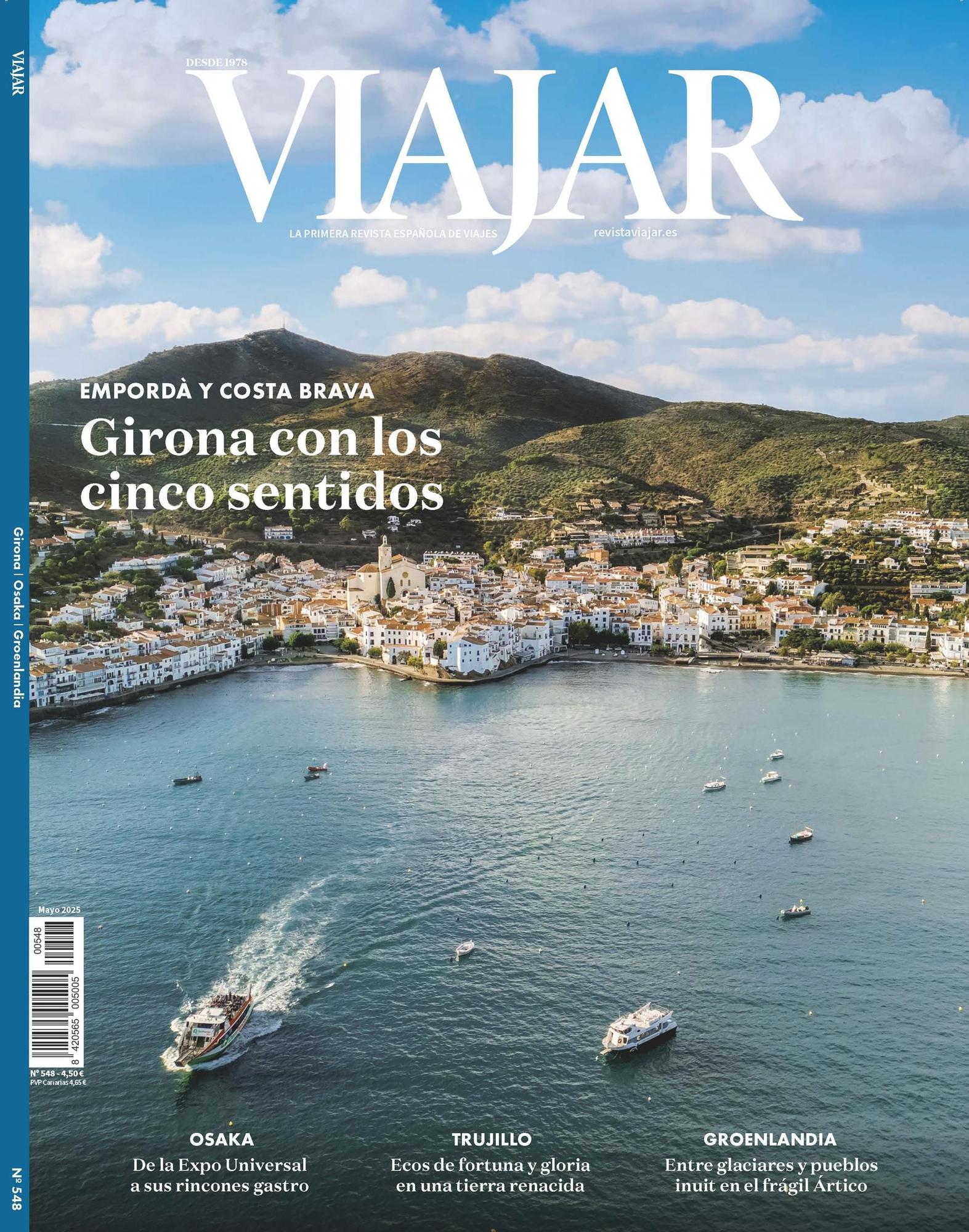 Portada VIAJAR 548-mayo de 2025.