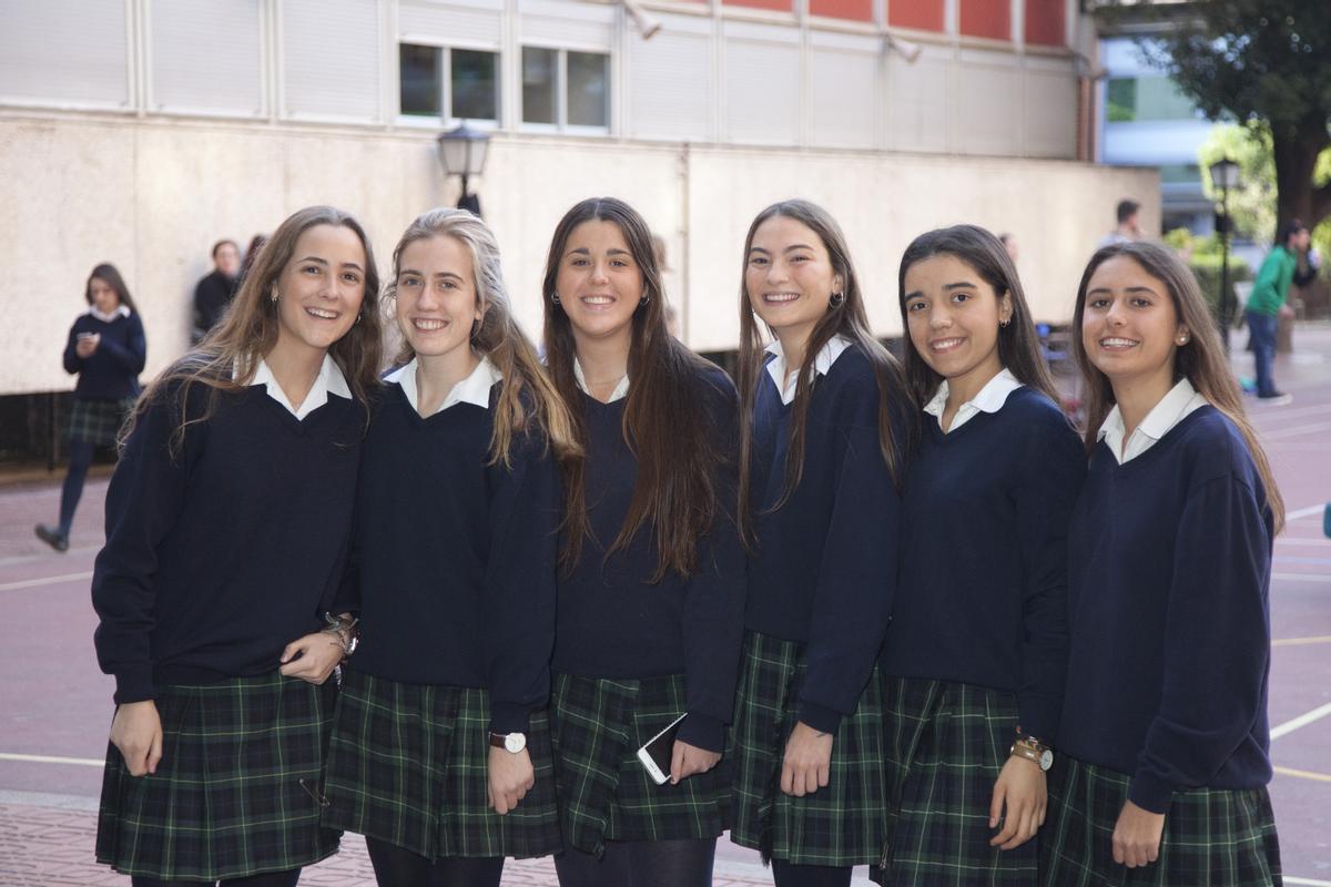 Alumnas 2º de Bachillerato Promoción 50