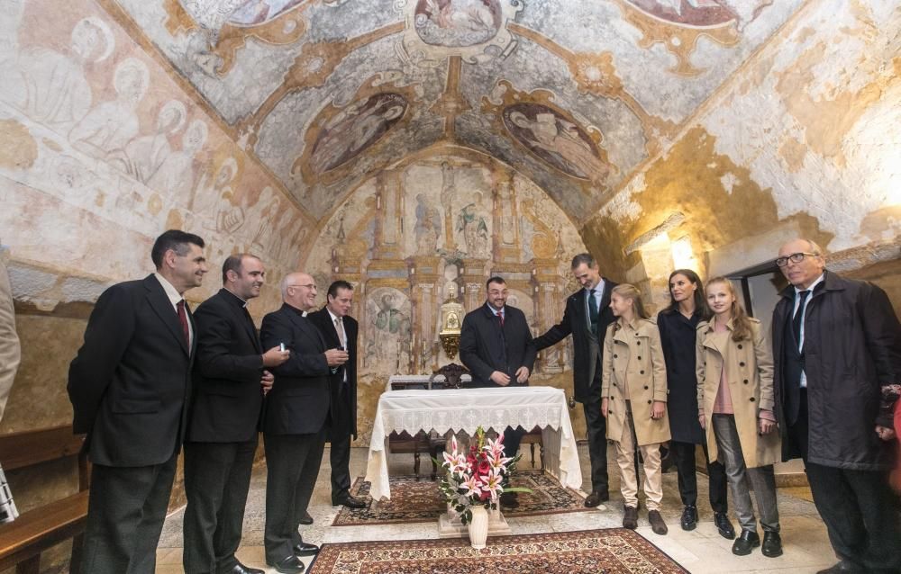 Así fue la visita real a Asiegu, Pueblo Ejemplar