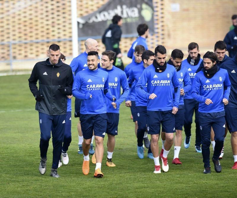 Entrenamiento del Real Zaragoza