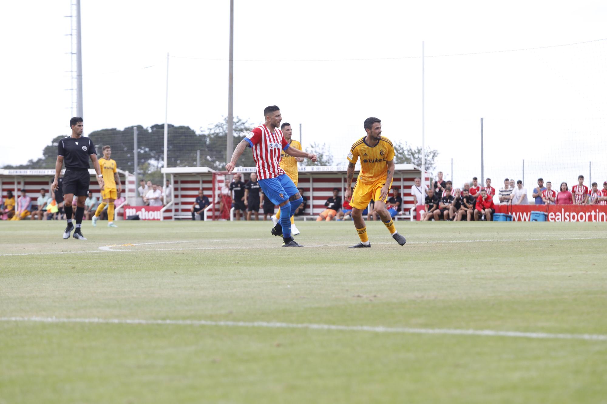 El Sporting empata ante la Ponferradina en su cuarto partido veraniego