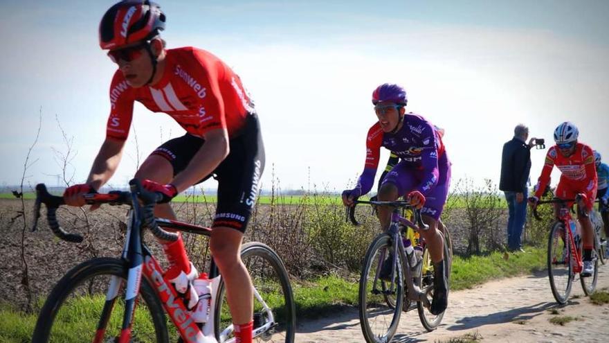 Manuel Peñalver y Juan Ayuso corren con la selección española la Gent-Wevelgem