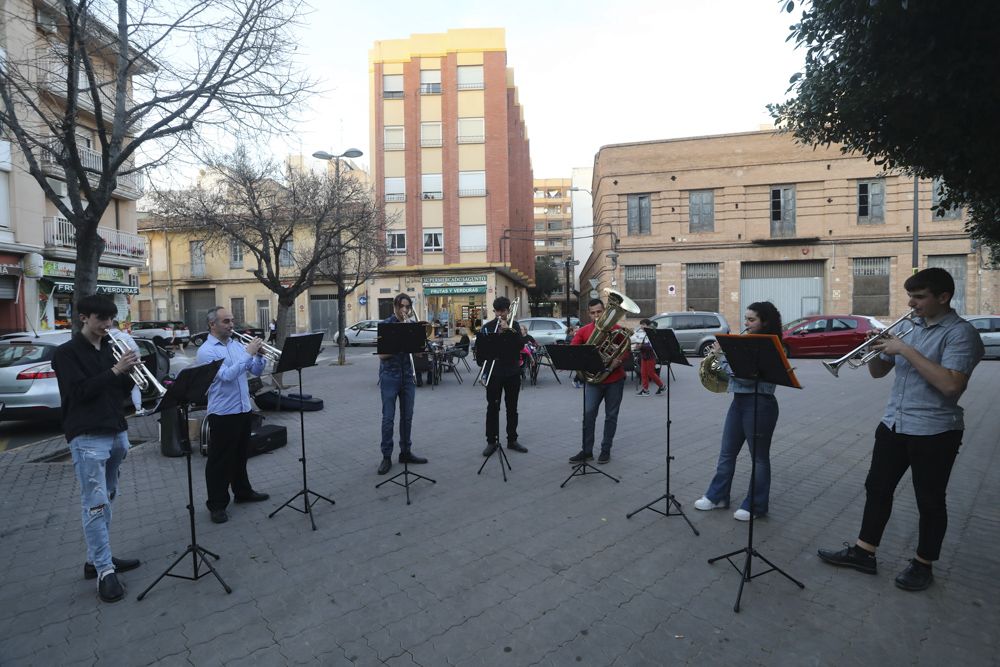 Paseo musical en Sagunt del Conservatorio Joaquín Rodrigo