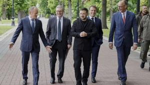 Macron, Starmer, Merz i Tusk envien un ultimàtum a Putin