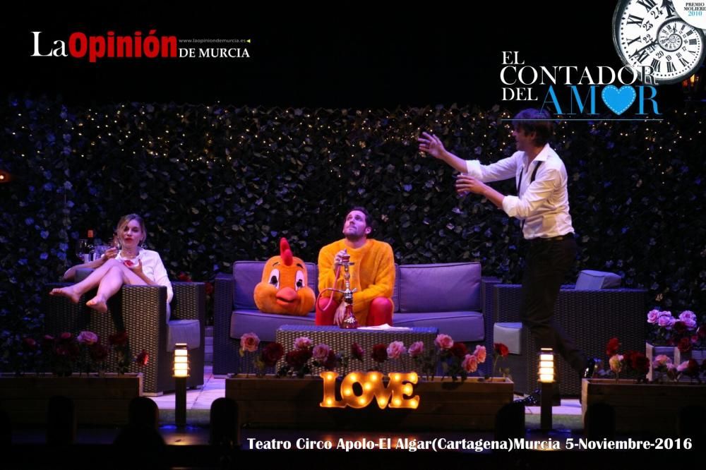 Obra de teatro "El contador del amor" en el Teatro