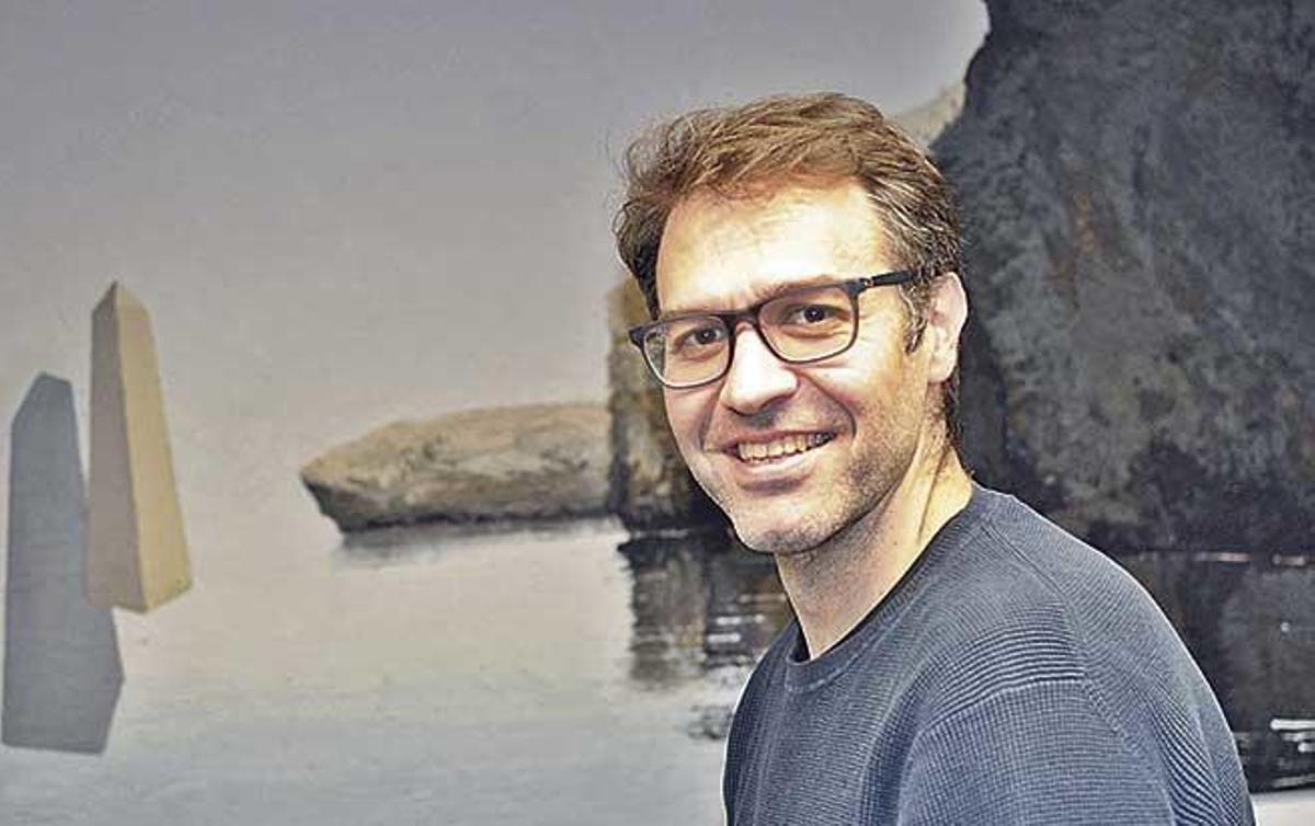 Miquel Oliver (Manacor, 1974), en su despacho de alcaldía.