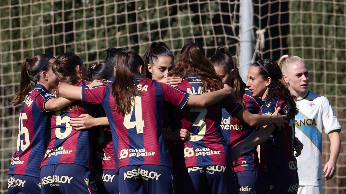La conjura del Levante UD en el partido contra el Dépor