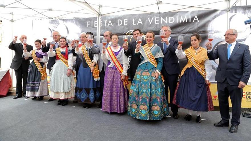 Campo de Borja brinda con el primer mosto del ‘Imperio de la Garnacha’