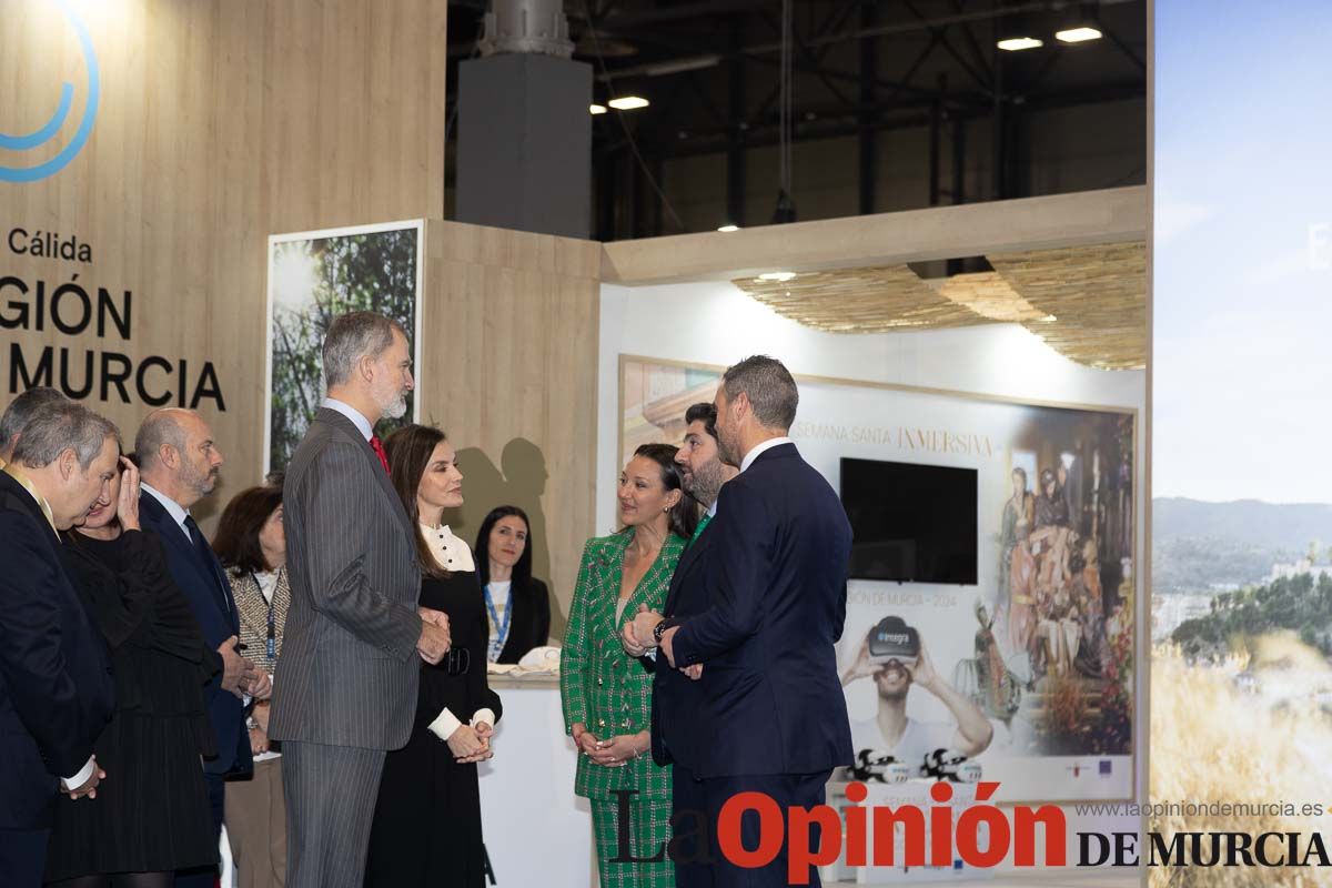 Así ha sido el primer día en el stand de la Región de Murcia en la Feria de Fitur