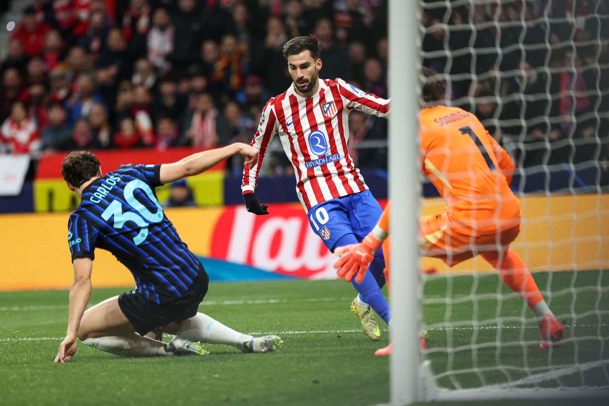 Champions League: Atlético de Madrid - Inter de Milán, en imágenes.