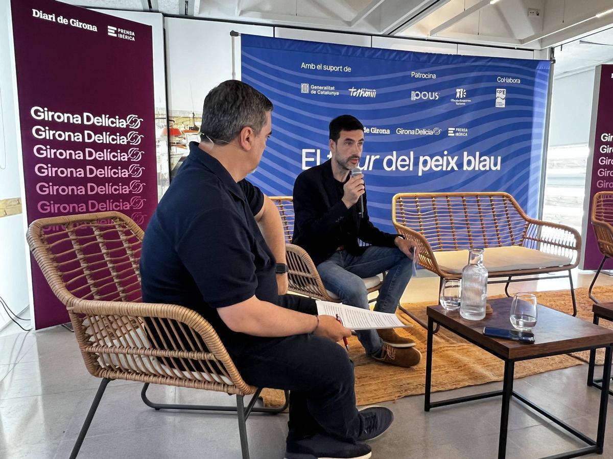 Les imatges de la taula rodona "El futur del peix blau"