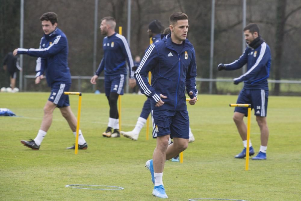 El primer día de Lunin y Luismi en El Requexón