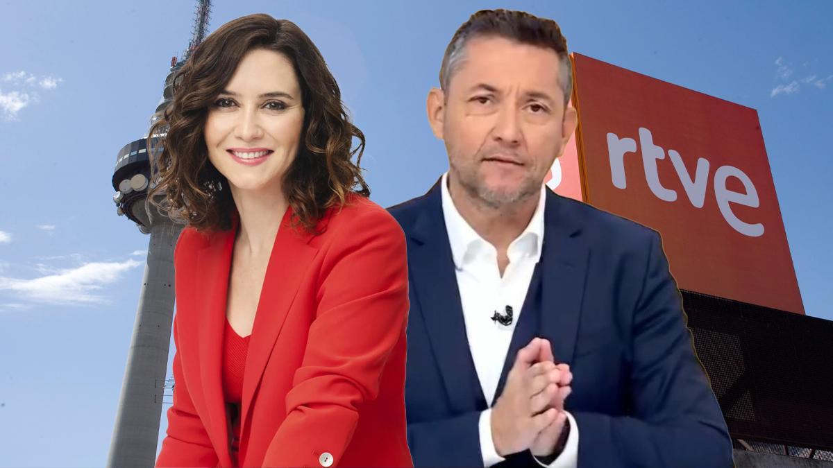 Isabel Díaz Ayuso y Javier Ruiz
