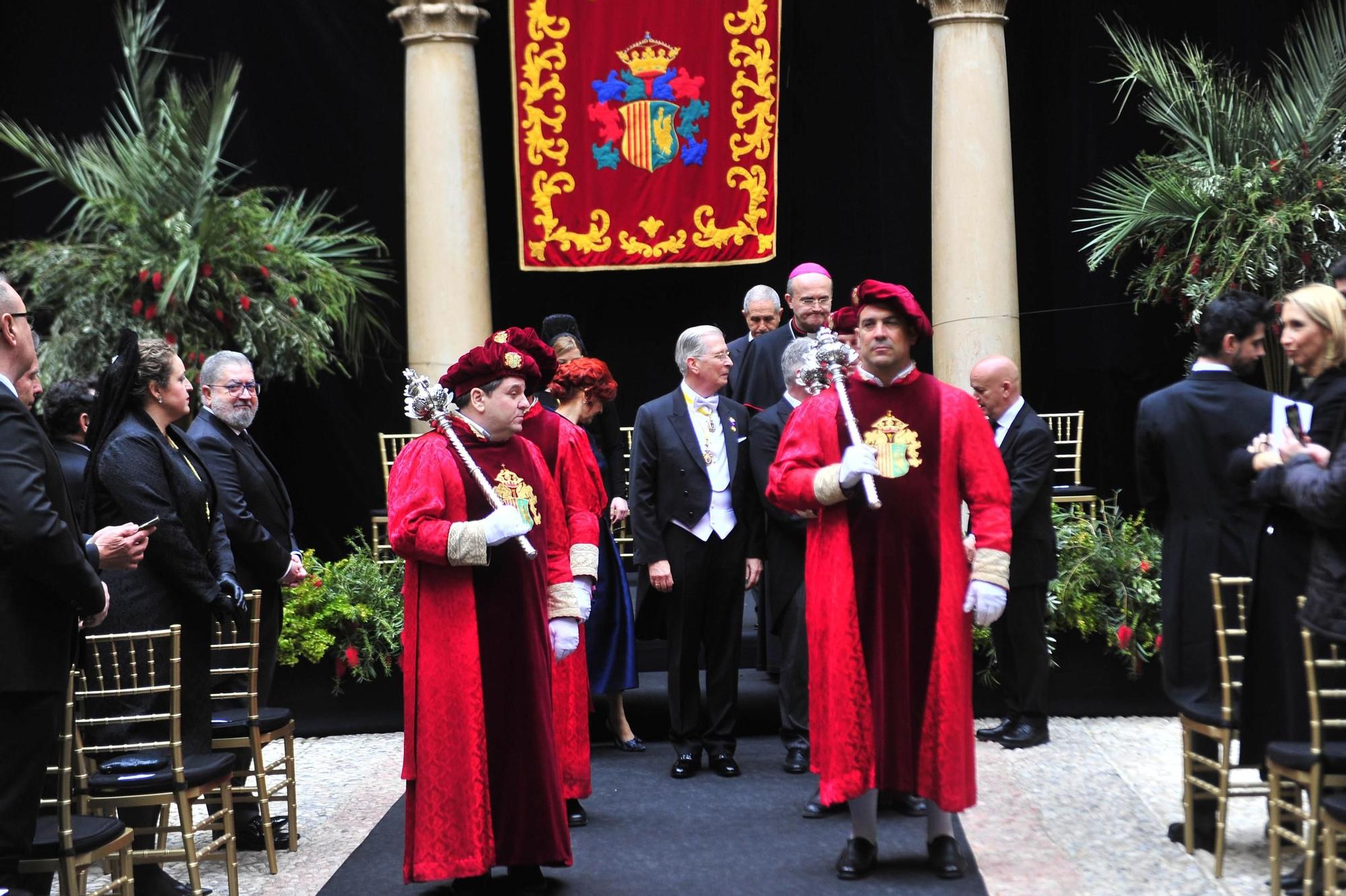 Recepción del Caballero Cubierto