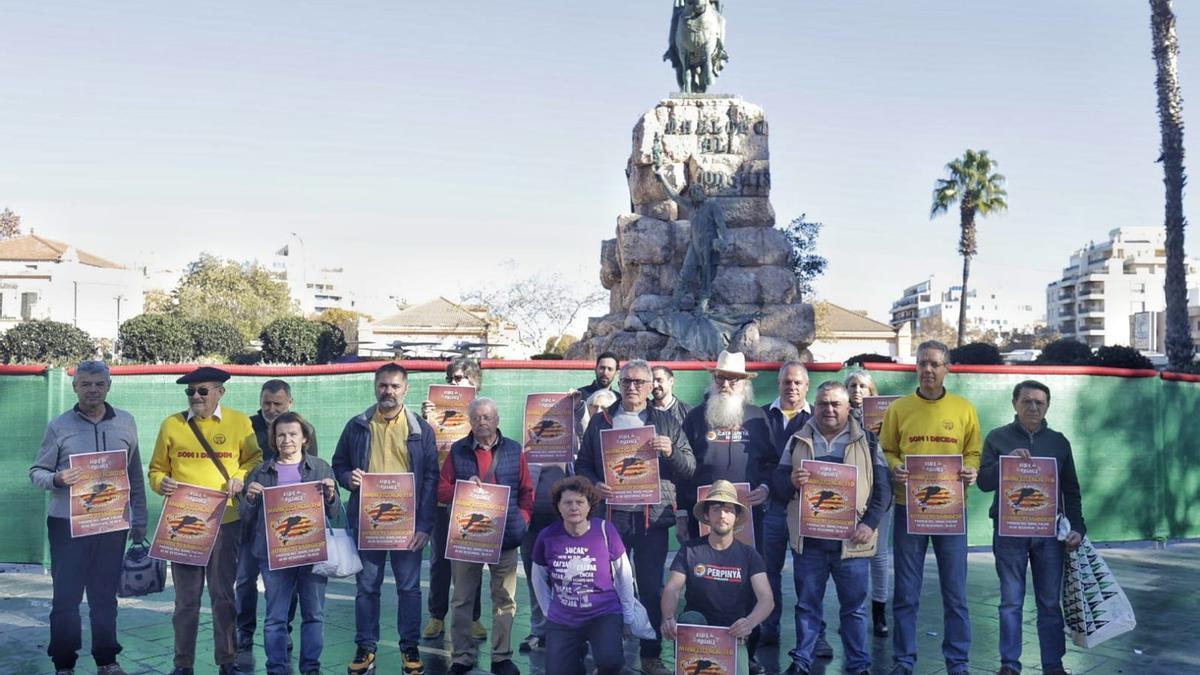 Presentación de la manifestación de la Diada del 31 de Desembre en Palma.