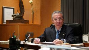 Enric Reyna, al seu despatx, en una imatge d’arxiu.