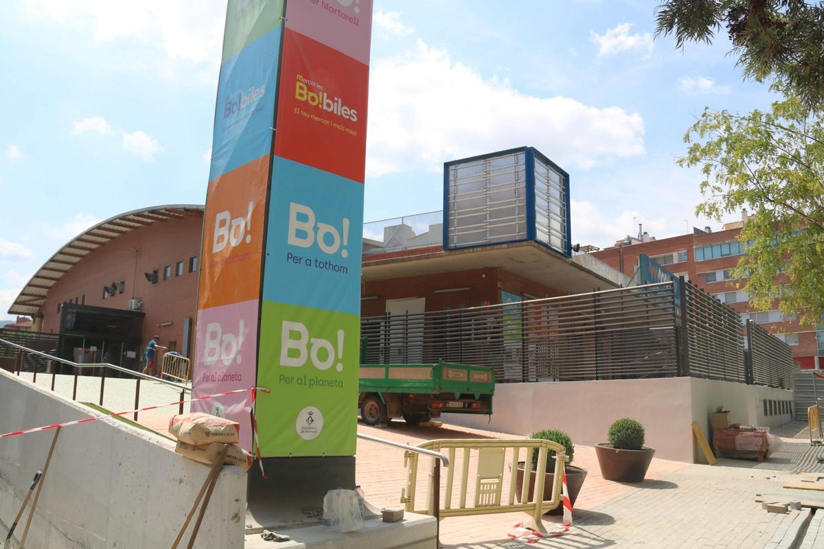 Aspecto exterior del Mercat de Les Bòbiles de Martorell