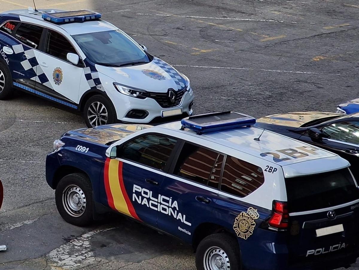 Imagen de un vehiculo de la Policía Nacional.