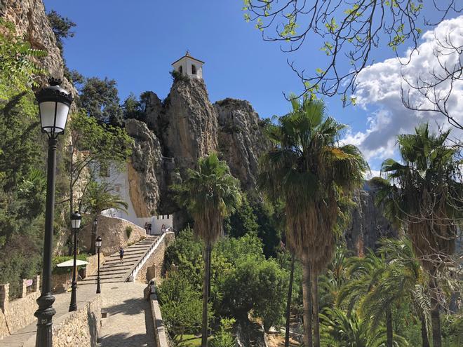 El Castell de Guadalest, pueblo de Alicante