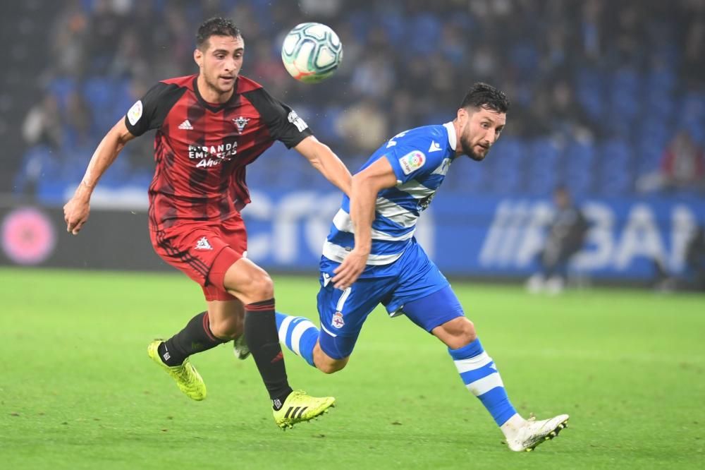 El Dépor no pasa del empate ante el Mirandés