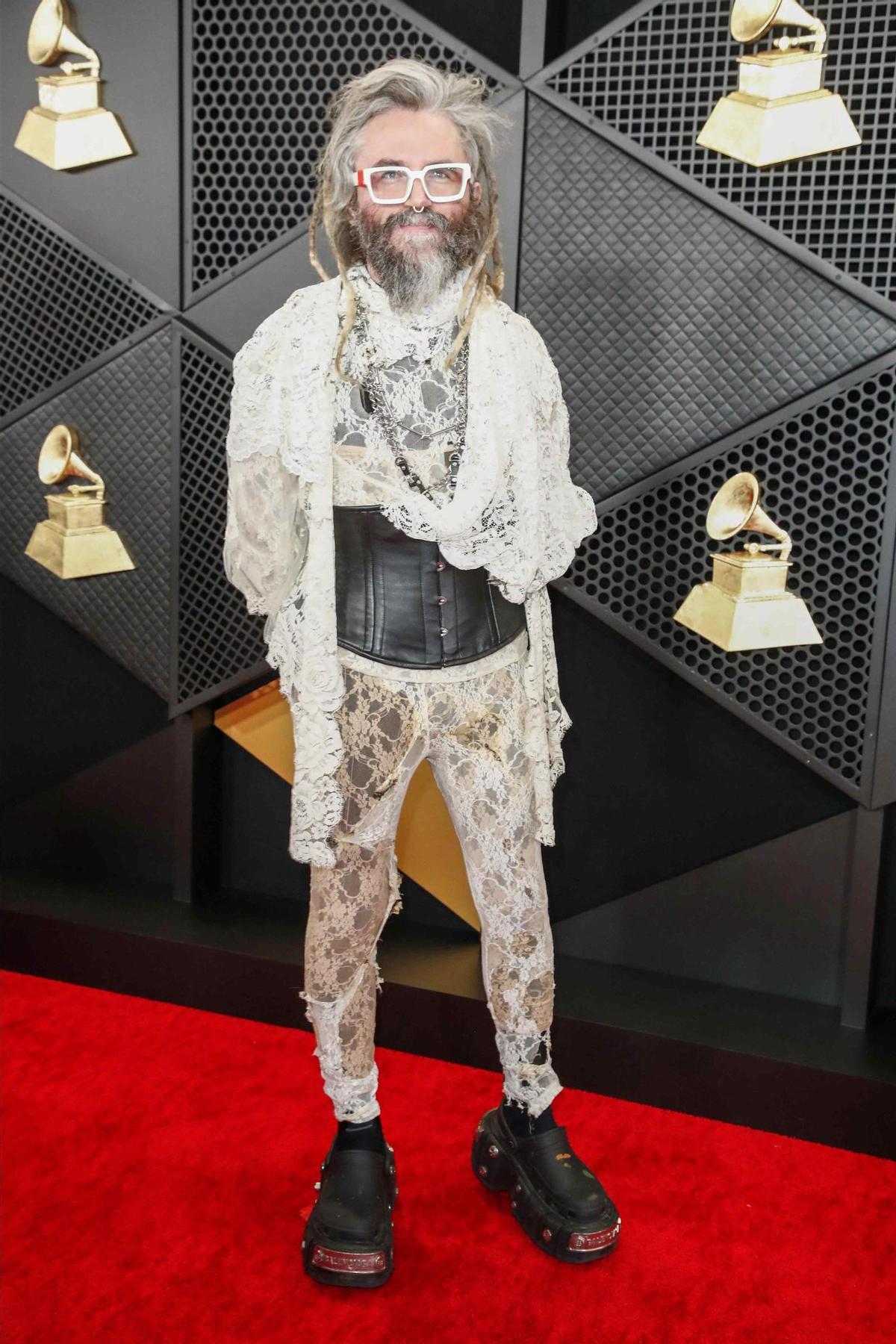La catifa vermella dels premis Grammy 2024
