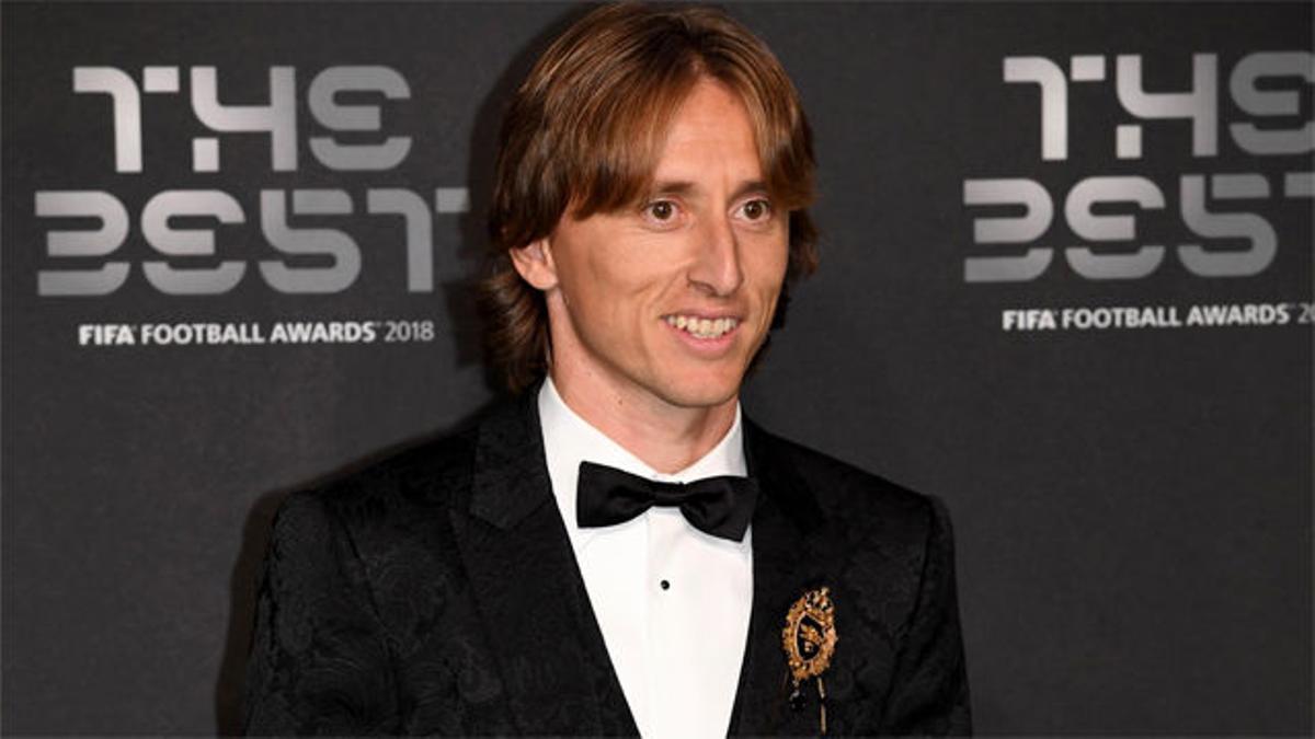 Luka Modric, ganador del premio 'The Best'
