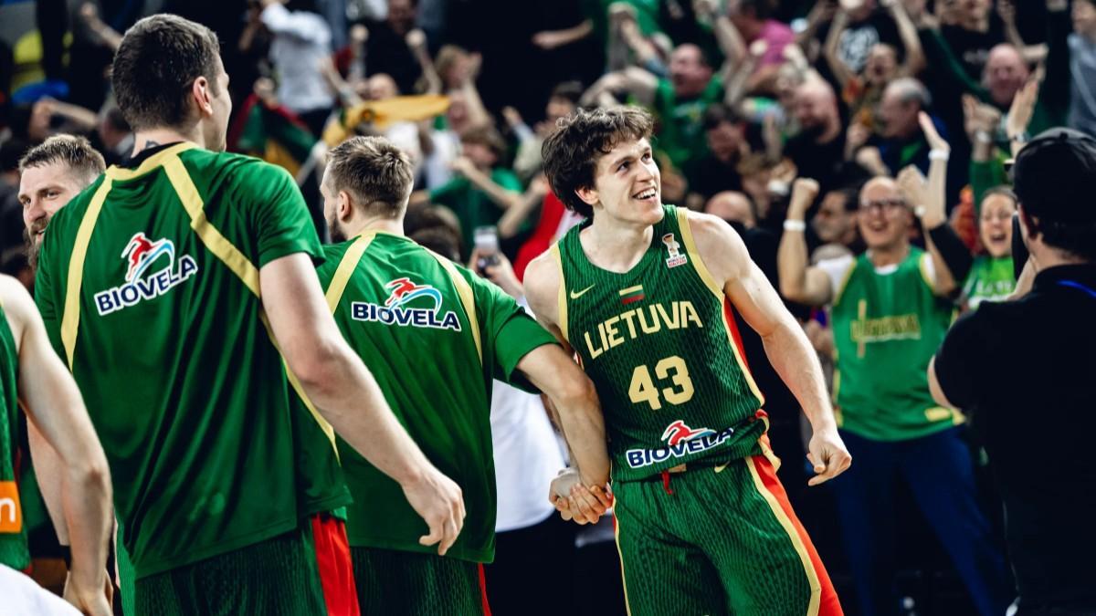 Ignas Sargiunas fue el héroe de Lituania en la victoria ante Gran Bretaña