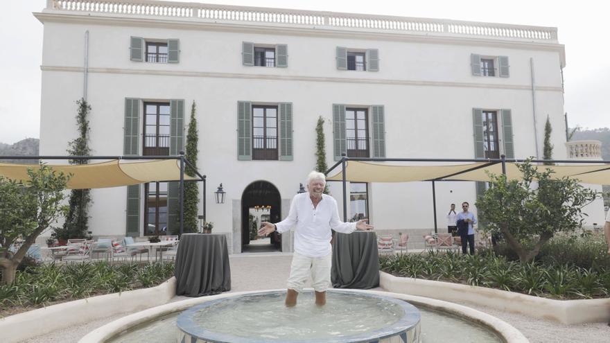 Objetivo de Richard Branson en su hotel en Mallorca: devolver «a la vida» a la histórica finca y su patrimonio agrícola