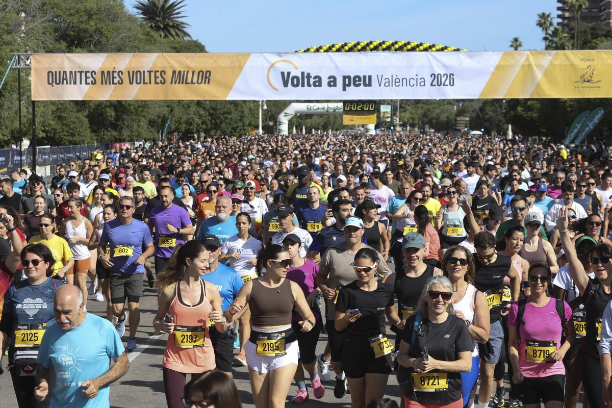 10000 corredores se dan cita en la Volta a Peu 2026 10000 corredores se dan cita en la Volta a Peu 2026